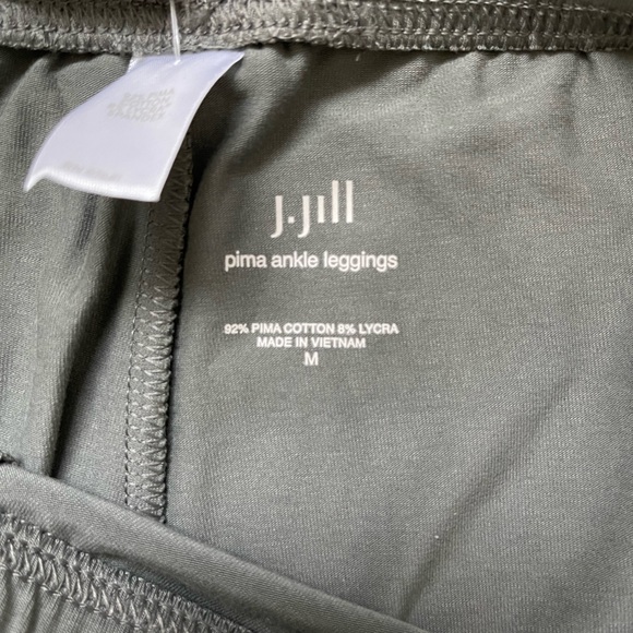 NWT J.Jill Pima Ankle Leggings - Picture 5 of 6